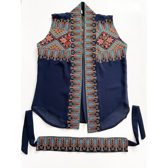 Jordanian Embroidered top M - Picture 3 of 7